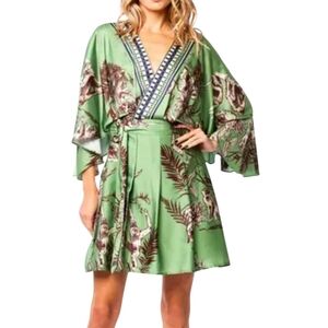 Ciebon Avaele Monkey Print Wrap Dress - S.         N2